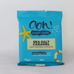 Dairy Free Sea Salt Carmel Chocolate 50g