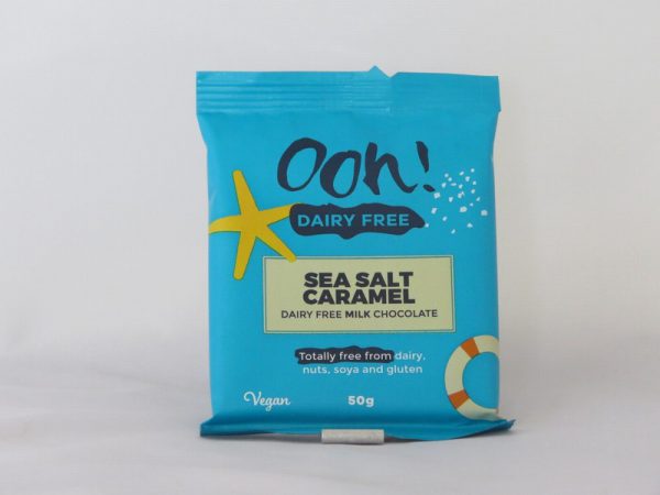 Dairy Free Sea Salt Carmel Chocolate 50g