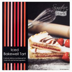 Pearls Iced Bakewell Tart