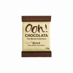 Natural Blond Chocolate Bars 50g