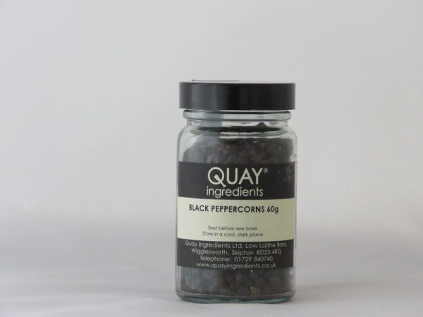 Quay Black Peppercorns Whole 60g