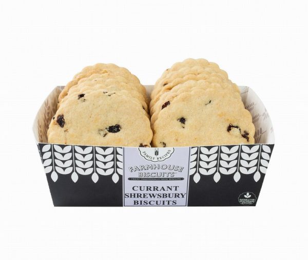 Farmhouse Biscuits Currant Shrewsbury 200g