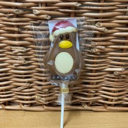 XM BB Belgian Christmas Penguin Lolly