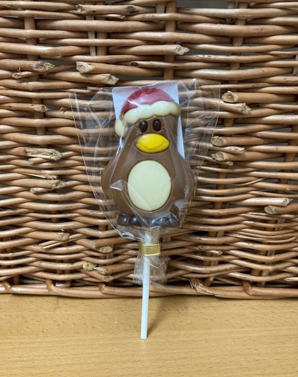 XM BB Belgian Christmas Penguin Lolly
