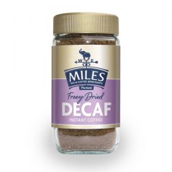 Miles Coffee Decaffeinated 100g Jar
