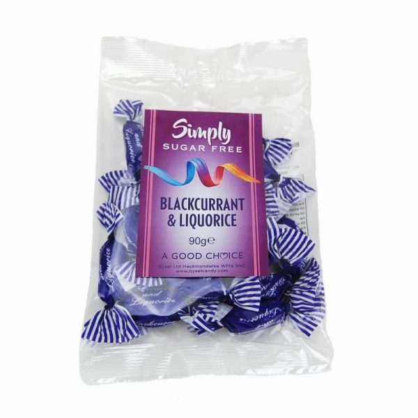 Simply Blackcurrant Liquorice   90g