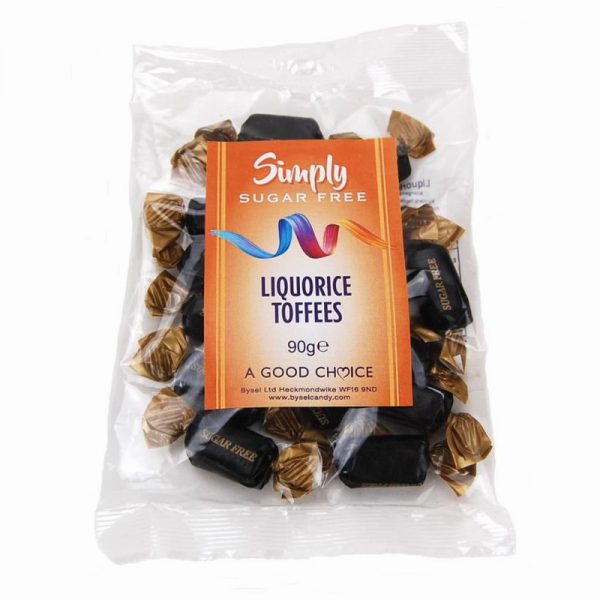 Simply Liquorice Toffee  90g
