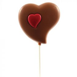 XV Belgian Choc Heart Lolly 30g