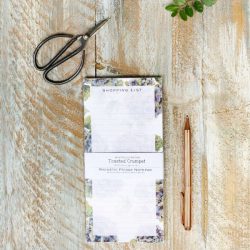 Wild Flowers Meadow Mag Shop List Pad