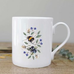 Wild Flowers Meadows Bee Mug