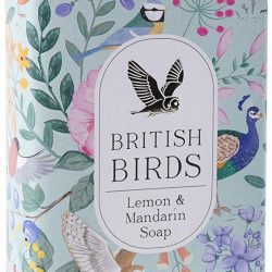 British Birds teal Soap 100g