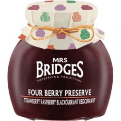 Mrs Bridges Four Berrry Preserve 340g