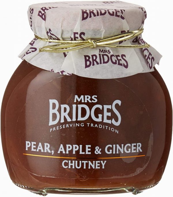 Mrs Bridges Pear Apple Ginger Chutney 300g