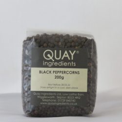 Quay Black Peppercorns BB 200g