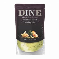 DINE  White sauce & pars Finish Sce