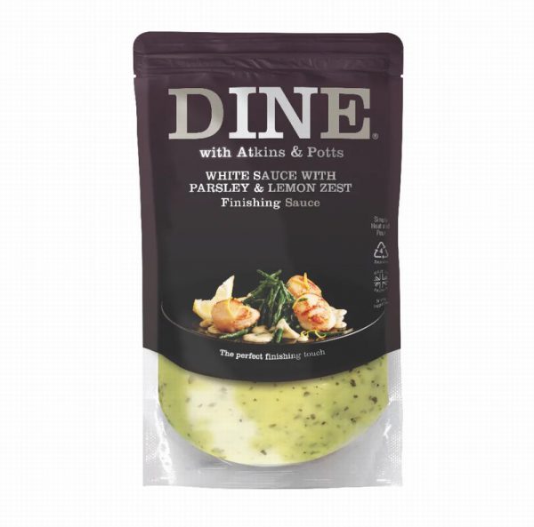 DINE  White sauce & pars Finish Sce