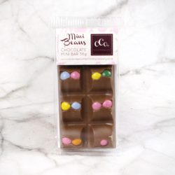 Milk Choc & Mini Choc Beans Bar 38g