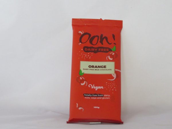 Z Dairy Free Orange Chocolate 100g