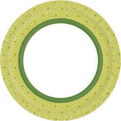 10 BIO Paper Green Plates