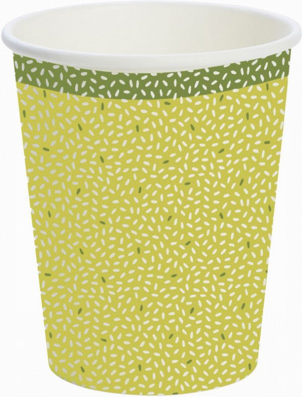 10 BIO Paper Green Cups
