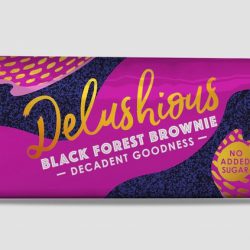 Delushious Black Forest Brownie