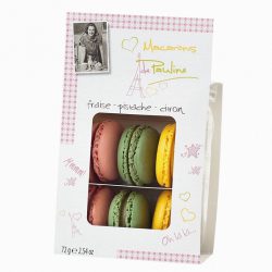ZDL Macarons Strawberry, Pistachio & Lemon