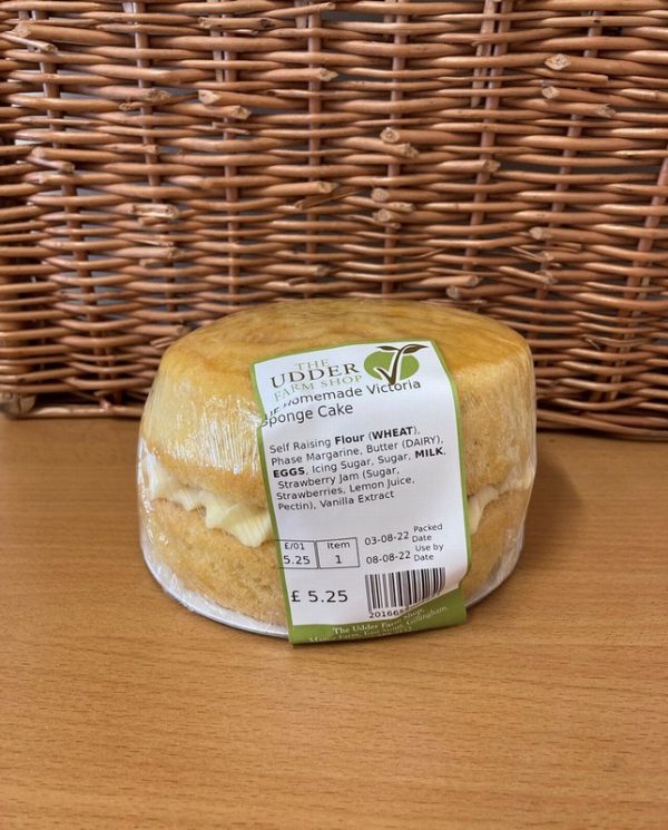 Udder Victoria Sponge Cake