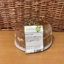 Udder Coffee & Walnut Cake