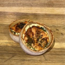 Udder Smoked Salmon & Watercress Tartlet