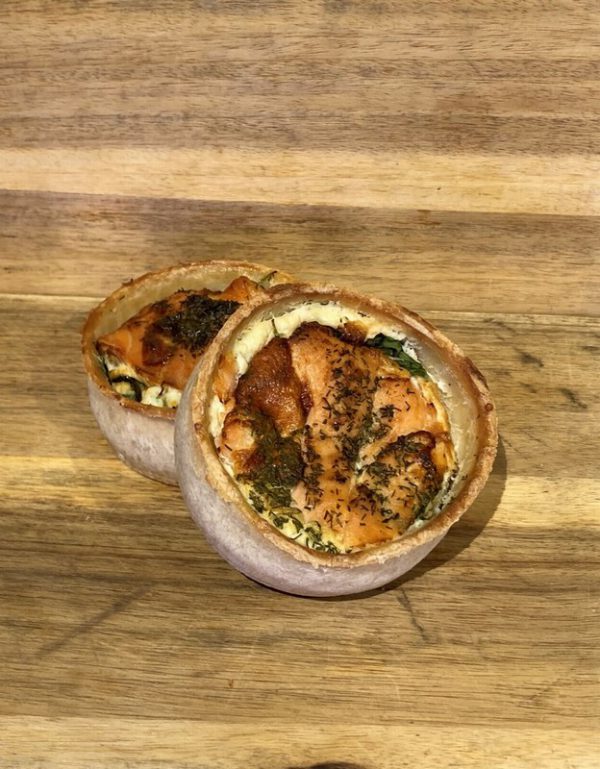 Udder Smoked Salmon & Watercress Tartlet