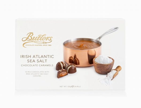 Bulters Irish Sea Salt Caramels 125g