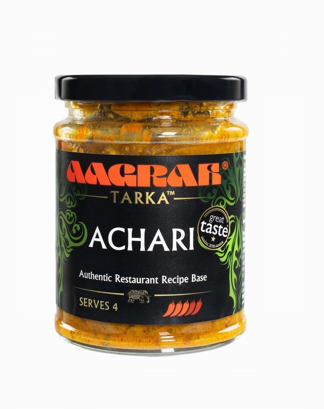 z Aagrah Achari Tarka sauce 270g The Udder Farm Shop