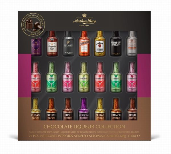 XM Anthon Berg Choc Liqueurs 21 Bottles