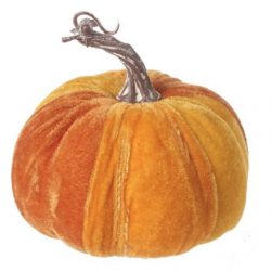 XH  Small Velvet Pumpkin