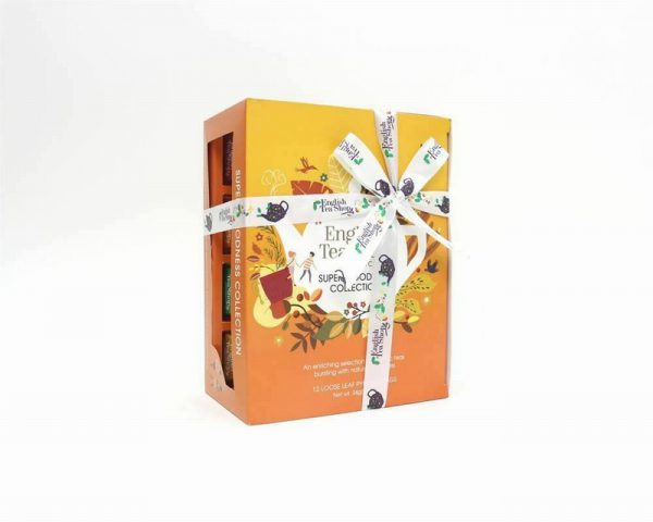 Tea Shop OrgSuperTea Coll12ct Pyramid