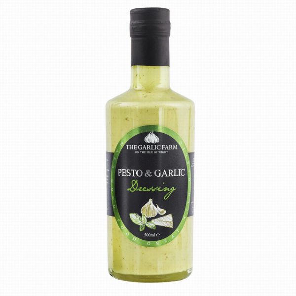 Garlic Farm Pesto & Garlic Dressing 500ml