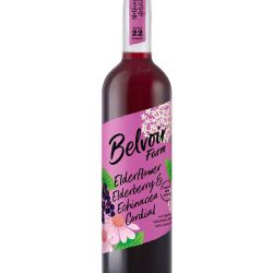 Belvoir Elderflower Elderberry Echinacea Cordial 500ml