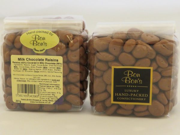 BB TF Milk Chocolate Raisins