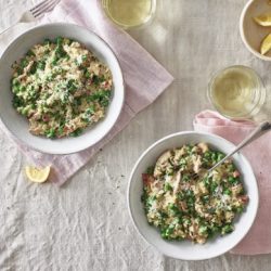 Chicken Pea & Bacon Risotto (1)