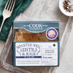 Roasted Veg, Lentils & Kale Pie (1)