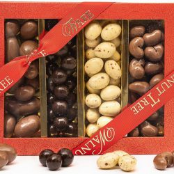 Four Stripe Assorted Chocolate Almond Box 430g