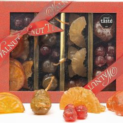 Four Stripe Assorted Glace Fruit 350g
