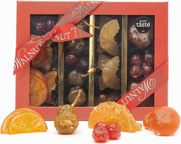 Four Stripe Assorted Glace Fruit 350g