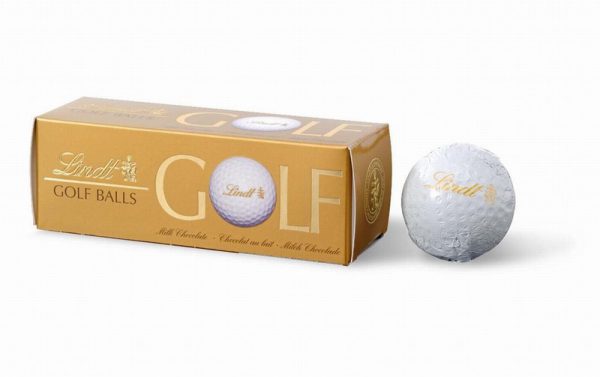 XM Lindt Golf Balls 3pk 110g