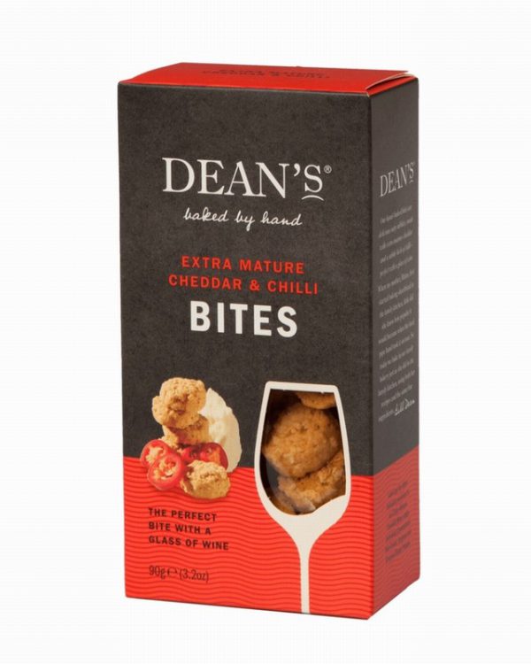 XM Deans Cheddar & Chilli Bites 90g