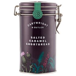 C&B Salted Caramel Shortbread Tin 200g