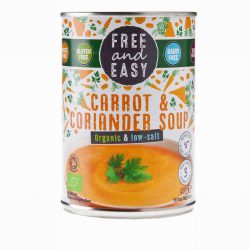 Free & Easy Carrot Coriander Soup