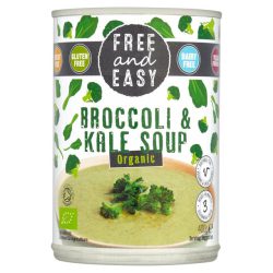 Free & Easy Broccoli & Kale Soup