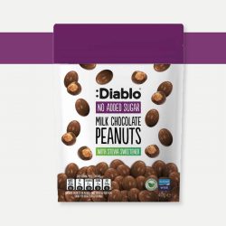 Diablo Milk Choc Peanuts 40g