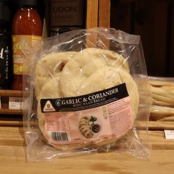 Mini Garlic & Corriander Naan Bread